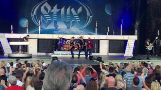 Styx  Come Sail Away w Chuck Panozzo Live at USANA Amphitheater 062717 [upl. by Ginni]