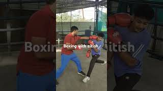 Sparring session boxingindia boxing youtube CoachNitish [upl. by Florance]