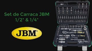 Set Carraca JBM 53011  ESPAÑOL   Ratchet jmb [upl. by Aihselef]