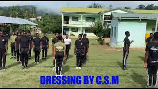 Avatime Senior High School Army Cadet Corps cadet trending alent [upl. by Ahsitra479]