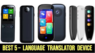 Top 5 Best Language Translator Device reviews 2024 [upl. by Felizio]