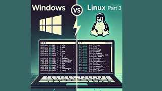 Window vs Linux Command Line Commands Part 3 [upl. by Akinna]