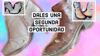 Como arreglar botas que se pelan [upl. by Bethel]