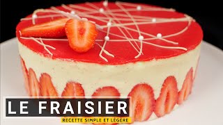 Le fraisier facile et léger [upl. by Ahselak]