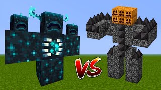 WARDEN vs ALL GOLEMS  Minecraft [upl. by Jarrett]