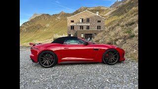 Driving the Klausen Pass in a Jaguar ftype SVR [upl. by Carmencita]