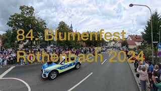 84 Blumenfest Röthenbach 2024 [upl. by Anitserp]