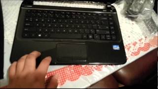 Đập hộp HP Pavilion Sleekbook 14 Unboxing [upl. by Codding]