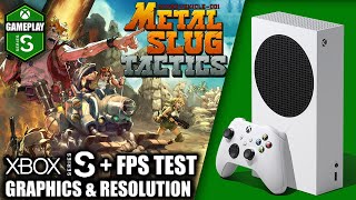 Metal Slug Tactics  Xbox Series S Gameplay  FPS Test [upl. by Serafina]