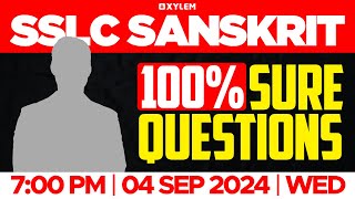 SSLC Onam Exam Sanskrit  100 Sure Questions  Xylem SSLC [upl. by Johnstone]