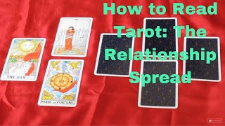 Tarot Reading Minilesson  The Relationship Spread [upl. by Attirb]