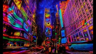 Psychedelic 3D Trippy Music  Compilación psicodélica [upl. by Enelav874]