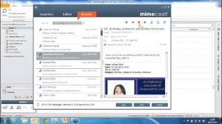 Mimecast Unified Email Management Webinar [upl. by Ecidnarb]