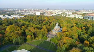 All Autumn Colours  Kolory jesieni  Golden Hour Drone Footage 4K [upl. by Nedaj]