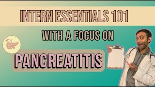 Pancreatitis What Medical Students and Residents Need to Know Diagnosis amp Treatment [upl. by Ah500]