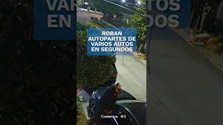 quotRatas asquerosasquot denuncian robo de autopartes de vehículos en Ciudad Satélite shorts [upl. by Gile918]