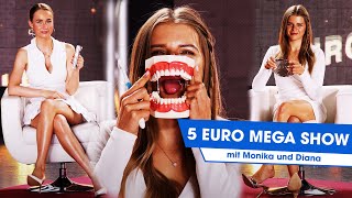 Die legendäre 5 EuroMegaShow vom 03 Juli 2024 mit Monika und Diana PEARLTV [upl. by Neille842]