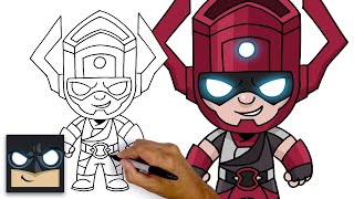 How To Draw Galactus  Fortnite [upl. by Stilla]