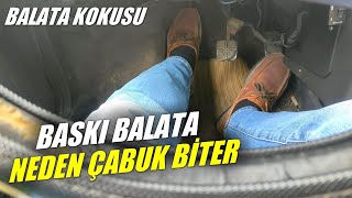 Baskı Balata Neden Yanar  Debriyaj Balatası Erken Bitme Sebebi Nedir [upl. by Baoj435]