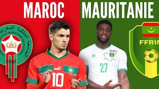 🇲🇦BRAHIM DIAZ × RAHIMI titulaire face à la Mauritanie  Maroc  Mauritanie lavant match [upl. by Siravart]