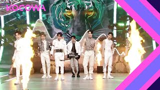 MoonBin KINO JuYeon Q LeeKnow HwanWoong DongHyun  Tiger Inside l 2021 MBC Music FestivalENB [upl. by Milks]