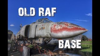 Exploring old RAF base airfield with disused jets and helicopters [upl. by Ecart702]