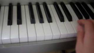 How to play Erik Satie  Gnossienne No 1 on piano Chris Martin Verson [upl. by Anahsat336]