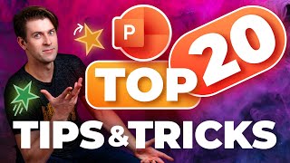 TOP 20 PowerPoint TIPS amp TRICKS😁✨ [upl. by Greenwell]