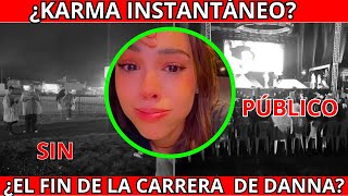 ¿LA CAIDA DE Danna Paola en polémica por su concierto vacío NO llego ni a 300 personas [upl. by Cristi]