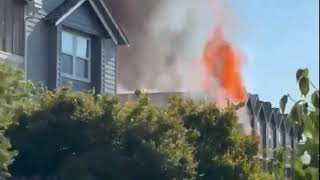 Plane crashes into residential neighborhood in Fairview Oregon [upl. by Niall]