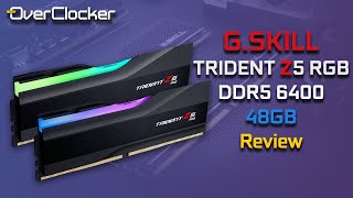 The MOST EPIC  GSKILL TRIDENT Z5 RGB DDR5 6400  48GB Review Its got that fire for you [upl. by Dawes]