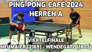 PPC 2024 Herren A  Viertelfinale Neumaier 2169  Wendegatz 1807 [upl. by Airdnekal]