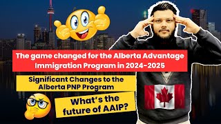 Alberta PNP Major Changes Alberta Advantage Immigration Program 2024 Canada Canada PR [upl. by Sicular]