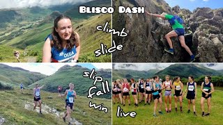 Blisco Dash fell race 2024  English and British Championship short and steep race [upl. by Sebbie]