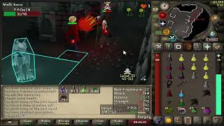 OSRS 60 Attack Pure Rev Caves  Clip dump [upl. by Elianore]