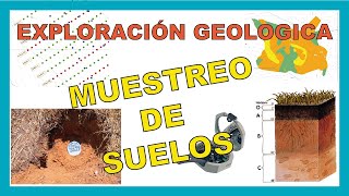 Muestreo de SUELOS  Exploración GEOLOGICA ⛏🌍 [upl. by Adnofal]