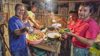 Cocinando en el campo arroz con pollo en el fogón con La Vida del Campo RD [upl. by Javed180]