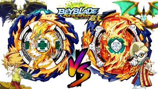 ILLUSION MIRAGE FAFNIR Nt 2S VS Wizard Fafnir Rt Rs Sen FUMIYA VS FREE Beyblade Burst Super King 超王 [upl. by Noellyn]