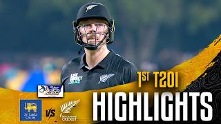 1st T20I  Highlights  New Zealand Tour Of Sri Lanka  9th November 2024 [upl. by Ahsinned]