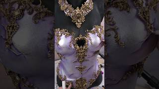 Próximo tutorial Patreon 🥰 PORCELAIN CORSET corset corsetporcelana crown headpiece thelmam [upl. by Pengelly]