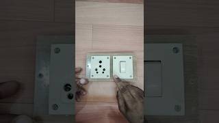 How to make 16A board switch soket ll 16 amp board connection at home [upl. by Marutani]