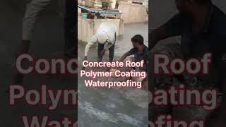 Waterproofing Treatment for Concreate Roof । Concreate Roof Waterproofing । Waterproof Roof Floor [upl. by Yokum578]