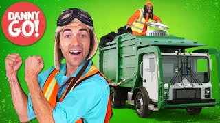 quotGimme That Garbagequot 🚛 💪 Garbage Truck Song  Danny Go Dance Songs for Kids [upl. by Sone]