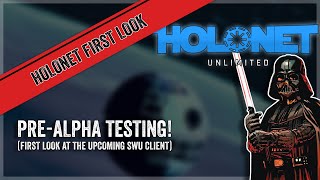 Holonet PreAlpha Testing First look at the upcoming SWU client [upl. by Atsirhc]