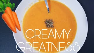 How to Make Tasty Carrot Soup Easy Recipe [upl. by Adeirf]