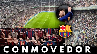 OVACIÓN A MESSI EN EL CAMP NOU  BARCELONA VS REAL MADRID [upl. by Ellwood]