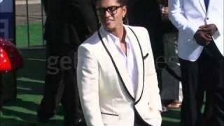 Bruno Mars arriving at the BET Awards 2011 [upl. by Drusilla945]