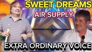 PILIPINAS GOT TALENT AUDITION EXTRA ORDINARY VOICE  SWEET DREAMS  AIR SUPPLY [upl. by Cirilla]