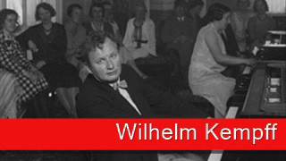 Wilhelm Kempff Schubert  Moment Musical No 3 in F minor Op 94 D 780 [upl. by Claudius]