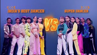 New Grand finale outstanding cypher Dance Battle dance performance quot Indias best dancer Season 4 [upl. by Ahsrav]